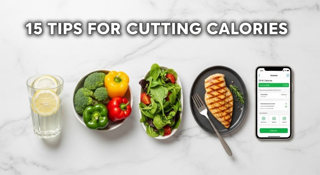 15 tips for cutting calories